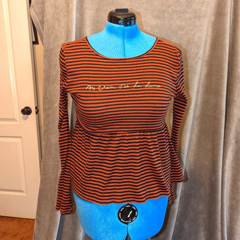 Truly Madly Deeply Cropped Peplum Shirt